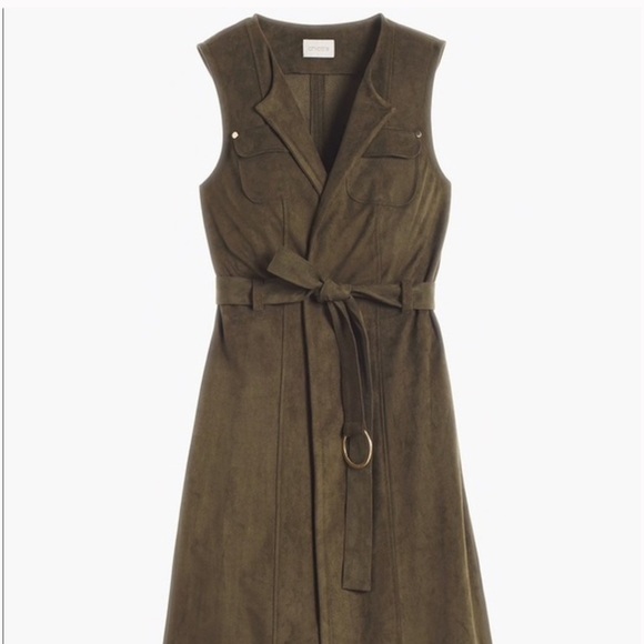 CHICO’S | Green Faux Suede Vest - Picture 8 of 8